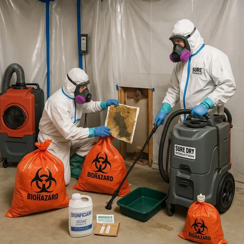 Contaminated Water Handling Protocols process in Hatillo, PR