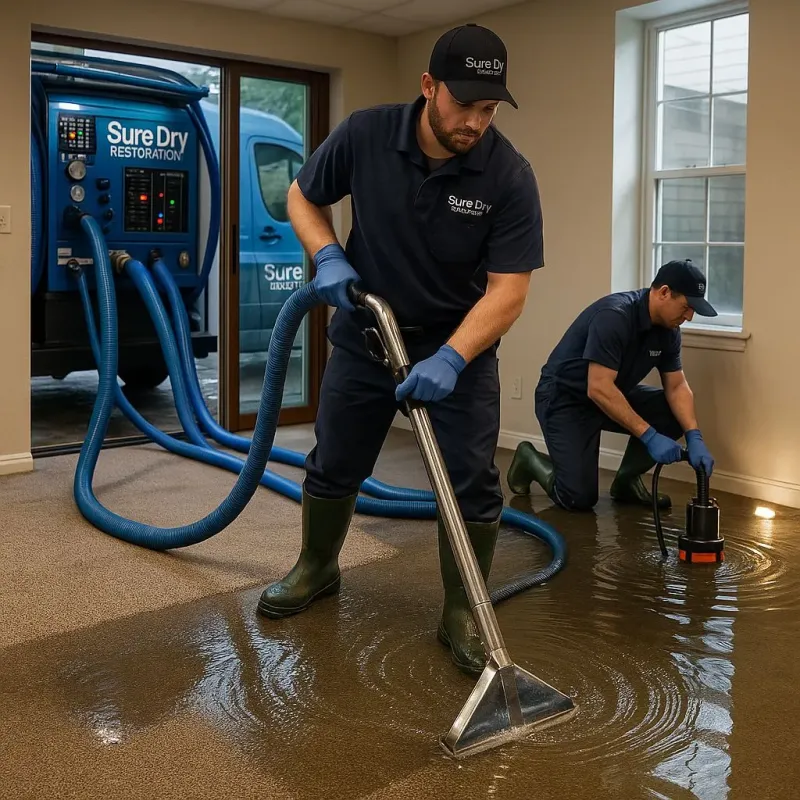 Water Extraction and Removal process in Hatillo, PR